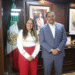 Recibe el Presidente Pérez Cuéllar a la alcaldesa de Nuevo Casas Grandes