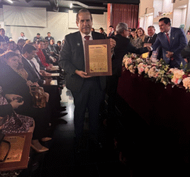 La organización mundial de abogados reconoce el trabajo del magistrado de la primera sala civil del tribunal superior de justicia del estado de Chihuahua, Mtro. José Alfredo Fierro Beltrán.