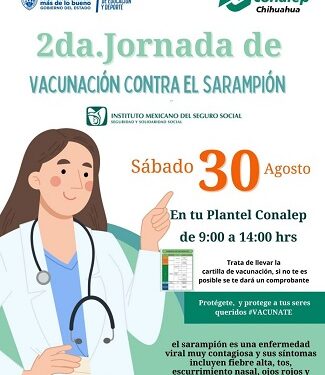 Realiza Conalep segunda jornada de vacunación en los planteles