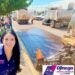 Rehabilitación del pavimento en la calle Allende   