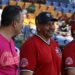 Presidente Pérez Cuéllar felicita a Indios por su primer triunfo en la gran final