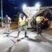 Continua Lucy Marrufo con el programa integral de bacheo nocturno en la ciudad de Ojinaga