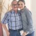 Visito ayer Andrea Chávez los medios de comunicación