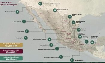 Sheinbaum presenta proyectos estratégicos de agua; invertirán 122 mdp
