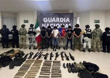 Caen 6 del Cártel de Sinaloa en Chiapas; les aseguraron arsenal