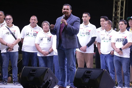 Miles de juarenses participan en la Marcha por Jesús; piden paz y bendiciones para la ciudad