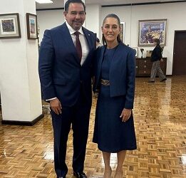 Participa el Alcalde en mesa de seguridad con la Presidenta Sheinbaum Pardo
