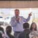 Entrega Valenciano pavimentación en prolongación Solidaridad y calle 15 Oriente