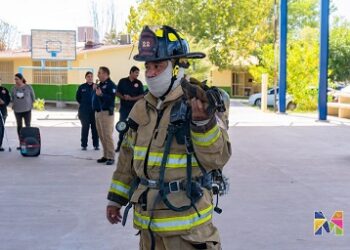 Capacitarán Bomberos de Meoqui a otros elementos del país en temas de prevención de incendios en Guadalajara