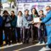 Entrega de trabajos en la Escuela Secundaria Estatal 3022