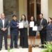 Conalep Parral rinde informe de rendición de cuentas en el Palacio de Alvarado