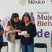 Ayer 497 mujeres ya recibieron su tarjeta de la pensión mujeres bienestar