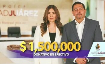 Donó Ciudad Juárez millón y medio de pesos al Teletón