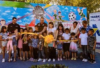 Entrega Miriam Soto 3er Mural Vinculante, ahora en el Parque de la Amistad