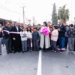 La alcaldesa Lucy Marrufo, en compañía del Lic. Jorge Puentes, realizaron la entrega de obra de pavimentación ayer.