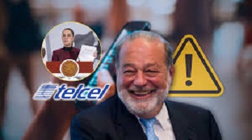 Carlos Slim y Claudia Sheinbaum bloquearán los teléfonos celulares de los usuarios Telcel de todo México a partir de mañana 7 de enero, tanto de plan como de prepago, si no vinculan su número con una identificación oficial y su CURP