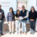 La alcaldesa Lucy Marrufo realizó la entrega de uniformes escolare en la comunidad de El Mulato