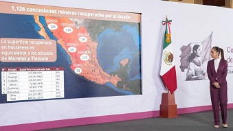 Cancelan o recuperan 134 concesiones mineras en Chihuahua