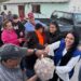 Un éxito la entrega de papa en La Estación CH-P