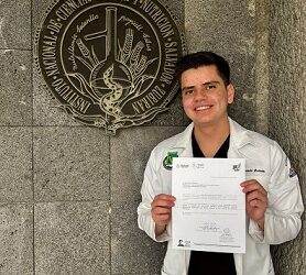 Estudiante de la UACH participa en investigación en Instituto Nacional de Ciencias Médicas y Nutrición.