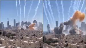 Andanada de misiles iraníes caen en Israel; así fue ataque