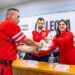 Arrancan Miriam Soto y Luis Carlos Aguilera Colecta Anual de la Cruz Roja 2026 en Meoqui