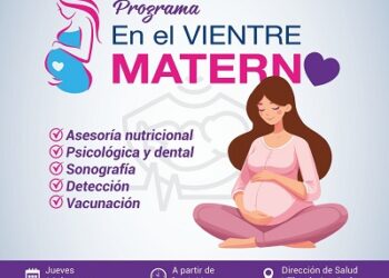 Invitan en Meoqui a mujeres embarazadas este jueves 26 a una jornada más del programa “En el Vientre Materno”