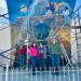 Inician UACH y Municipio restauración de mural histórico en Meoqui