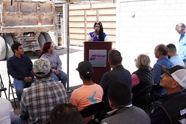 Mejoramiento de calles en nuestra comunidad: Alcaldesa Lucy Marrufo