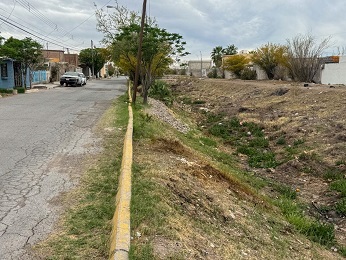 Limpian dren del sector sur de Delicias y llaman a evitar tirar basura