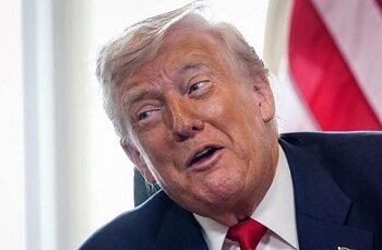 Trump bromeó con postularse en Venezuela contra Delcy