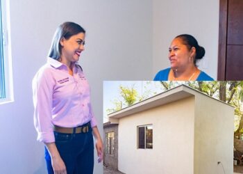 Supervisa Miriam Soto construcción de cuartos dormitorio