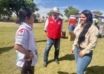 Asistió la alcaldesa Lucy Marrufo La Feria de La Alegría de la Cruz Roja