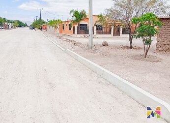Avanzan trabajos de pavimentación en Calle Fresno de Estación Consuelo
