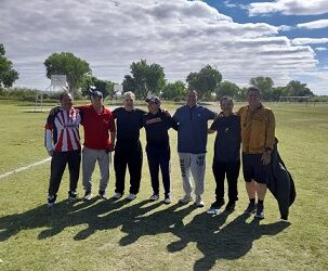 Gracias y felicidades a los organizadores del Primer Reencuentro de Jugadores de Fútbol de los 70”, 80” y 90”