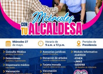 Invitan a aprovechar atención directa y servicios gratuitos en Meoqui en el “Miércoles con tu Alcaldesa”