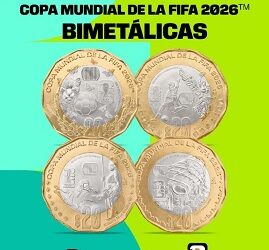 Así son las monedas de 20 pesos del Mundial 2026 que podrías recibir como cambio