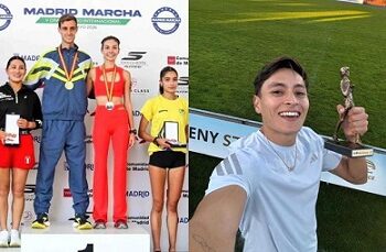 Conquistan Alegna González y Erick Portillo oro en Europa