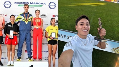 Conquistan Alegna González y Erick Portillo oro en Europa