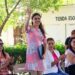 Entrega Miriam Soto Comedor Exterior en la primaria División del Norte en Lázaro Cárdenas