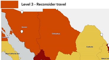 Reconsidera viajar por terrorismo: actualiza EU alerta sobre Chihuahua