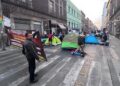 Bloquean maestros todo el Centro Histórico de la CDMX