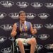 Destaca estudiante de FCCF-UACH en competencia internacional de atletismo adaptado.