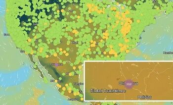 Registra Chihuahua la peor contaminación de América del Norte