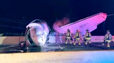 Avionazo en Texas: Reportan un fallecido… iban seis a bordo