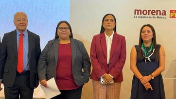 Presentan Morena, PT y PVEM galopadas a gobernadores (EN VIVO)
