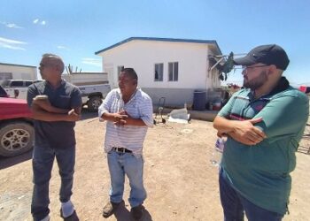 Gestiona regidor Francisco Jáquez atención a fosa séptica del albergue «El oasis»