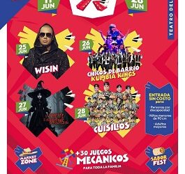 Anuncia Feria Canaco Juárez cartelera para fin de semana