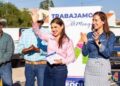 Cuenta Estación Consuelo con una calle más pavimentada, Miriam Soto y vecinos realizaron la entrega de la Calle Fresno