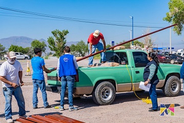 «Continúa en Meoqui programa de materiales de construcción con créditos de hasta 10 mil pesos»: Miguel Gómez